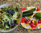A picture of step 1 of Mixed Vegetable Salad.