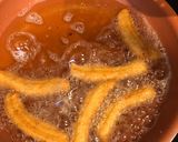 A picture of step 6 of Churros.