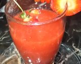 A picture of step 3 of Strawberry juice 🍓اسٹرابری جوس🍓.