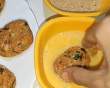 A picture of step 5 of "Crunchy King fish Kabab".