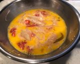 A picture of step 6 of Spanish omelette for weekend breakfast.