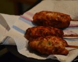 Une image de l'étape 6 de Keftas de poulet, tartare de 2 tomates, houmous maison.