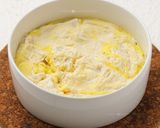 Foto langkah ke 2 dari resep Tahu Telur Kukus Topping Ayam.