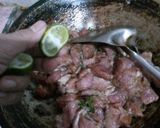 Foto langkah ke 2 dari resep Sate Daging Sapi.