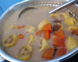 Foto langkah ke 3 dari resep Kolak pisang ubi selasih non santan.