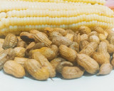A picture of step 5 of Boiled Corn and Groundnuts.