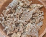 A picture of step 1 of Chicharrón with Nopales in Green Salsa.