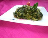 ডাটা + পাতা সহ কৃষ্ণ কচু রান্না রেসিপির ধাপ 5 ছবি