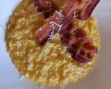 Pas rețetă Orez cu dovleac și bacon crocant 6 fotografie