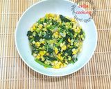 Foto langkah ke 4 dari resep Tumis Bayam dengan Jagung.