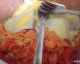 Une image de l'étape 3 de Escalope de veau et fusilis de carottes à la crème ciboulette.