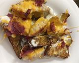 A picture of step 5 of B.R.C. Cheese Fries.