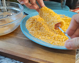 Foto del paso 6 de la receta: Rollitos fritos de Frankfurt con queso megacrujientes en AirFryer Proscenic T31