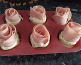 Foto del paso 3 de la receta: Rosas de hojaldre y jamón