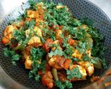 A picture of step 5 of Tawa Paneer.