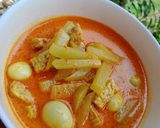 Foto langkah ke 3 dari resep Sayur Labusiam Santan 😘 / Lontong Sayur 😍.