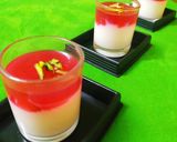 A picture of step 7 of Rose Pudding Without Gelatin / Agar Agar.