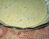 A picture of step 2 of Green Raita.