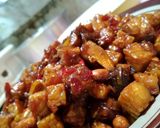 Foto langkah ke 6 dari resep Tempe Dadu Asam Manis.