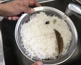 A picture of step 5 of Kofta Biryani.