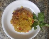 A picture of step 5 of Poha mini uttapam.