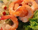 Hình bước làm 3 của món Salad tôm