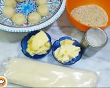 A picture of step 1 of Baklava with Kataifi (Kunafa) by Siham Delkh.