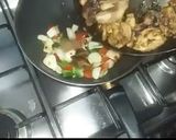 صورة لخطوة 4 من وصفة شيش طاووق على الطاسة من غير فرن وبطعم الفحم 😋😋😋
