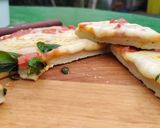 Foto del paso 1 de la receta: Pizza al sartén, sin horno y sin levadura