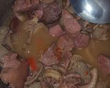 A picture of step 4 of Assorted meat pepper soup.