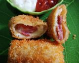 Foto langkah ke 5 dari resep Risoles mayo with smoked beef n cheese.