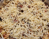 Foto del paso 8 de la receta: Tarta-quiche de pollo, setas y jamón