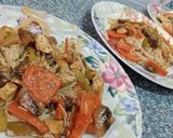 Foto del paso 7 de la receta: Fideos de Arroz con Toque "Sichuan" 🍜🥢🥕🍄🧅🫑