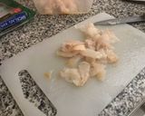 Foto del paso 2 de la receta Tartaletas de salmón y bacalao ahumados con aguacate