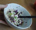 Hình ảnh bước 8 Salad Bắp Cải Trắng, Tím Và Xà Lách
