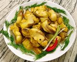 Hình bước làm 6 của món Chả cá Lã Vọng