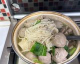 Foto langkah ke 3 dari resep Bakso Kuah Tulang Sayur.