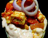 পনির টিক্কা মসালা উইথ টাকোস (paneer tikka masala with tacos recipe in Bengali) রেসিপি ধাপ - 6 ছবি