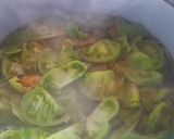 Foto del paso 3 de la receta: Tomates Verdes en conserva