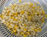 Hình bước làm 1 của món Bắp xào bơ tôm - chà bông