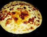 A picture of step 5 of Gud bhara paratha.