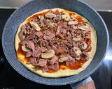 Foto langkah ke 4 dari resep Pizza Teflon.