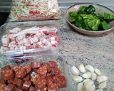 Foto del paso 1 de la receta: Migas del pastor, Migas Manchegas con uvas