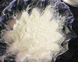 A picture of step 3 of Eggless Cassata (Ice cream Cake).