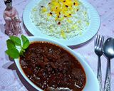 عکس مرحله 3 از دستور خورشت به با گردو