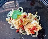 Foto del passaggio 9 della ricetta Merluzzo al forno con bacche di goji