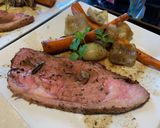 A picture of step 7 of Bourbon-Smoked Beef Strip Loin Roast.