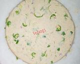 A picture of step 6 of Jowar Roti with Green Garlic.