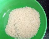 A picture of step 2 of Plain pulao.