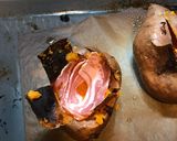 Une image de l'étape 4 de Patate douce garnie.